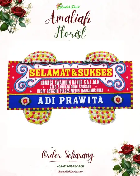 Papan Bunga Ucapan Selamat gunungguruh